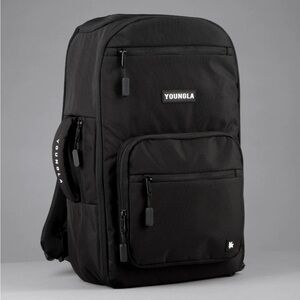 NWT YOUNGLA 730 Expedition BACKPACK Laptop TRAVEL Bag - BLACK